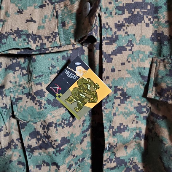 Rothco Digital Camo ACU Blouse S/REG NWT - Picture 4 of 4